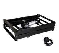 Table Basse élévatrice à Cadre en Fer électrique Support de Table à Manger électrique à Ciseaux, Plateforme élévatrice multifonctionnelle, Support Pliable en Fer, télécommande Filaire/sans f