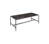 - Table basse en acier et verre Dipp