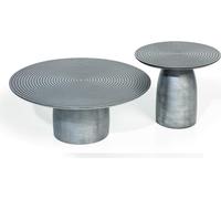 Table basse en acier inoxydable Meubles design dans le salon Luxe Style moderne 2x