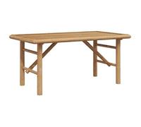 Table basse en bambou - vidaXL - 90x50x43 cm - Marron - Moderne - Usage quotidien - Déco minimaliste - Durable