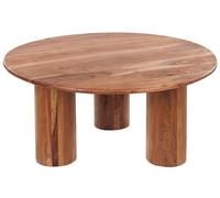 Table basse en bois d'acacia clair COLINA