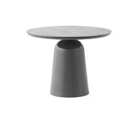 Table basse en bois de frêne gris Turn