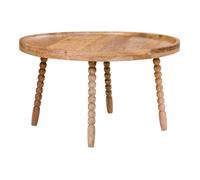 Table basse en bois de manguier Ø 60 x 35 cm