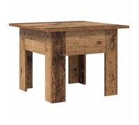 Table basse en bois d'ingénierie - vidaXL - Bois ancien - 55x55x42 cm - Design moderne - Usage intérieur