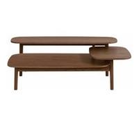 Table Basse en Bois "Eichberg" 120cm Noyer Marron G