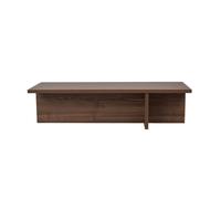 Table basse en bois "Harbor" - 120 x 45 x 30 cm - Noyer
