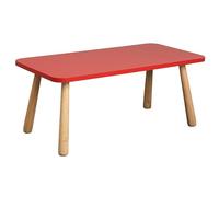 Table basse en bois massif pour enfants - Bureau d'apprentissage jouet, meubles d'éducation précoce pour salon et balcon (80 x 40 x 33 cm) - et élégante