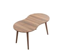 Table basse en bois "Moon" 99 x 54 x 45 cm - Noyer