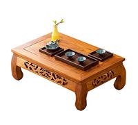 Table basse en bois naturel - Table basse polyvalente pour thé, ordinateur portable et table centrale - Table de vie en palette idéale pour la décoration intérieure de la maison