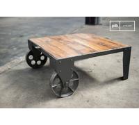 Table basse en bois Railway