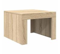 Table basse en chêne Sonoma 50 x 50 x 35 cm | Table de salon en matériau bois | Élégante et stable pour les espaces de vie modernes | Idéale pour les petites et grandes pièces