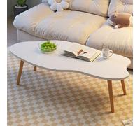 Table basse en forme de nuage blanche pour salon, petites tables centrales, table basse élégante pour la maison, le bureau, la salle de réception - Design moderne