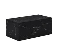 Table basse en marbre HOME DELUXE AMIRI L - 95 x 50 cm - Noir