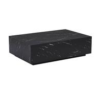 Table basse en marbre HOME DELUXE AMIRI XXL - 120 x 80 cm - Noir