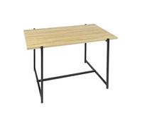 The Home Deco Factory Table basse Loka en MDF et métal Beige G