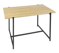 The Home Deco Factory Table basse Loka en MDF et métal Beige G