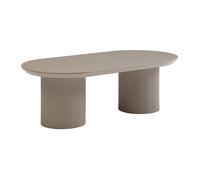 Vente-unique - Table Basse en MDF - Taupe - LORIMILA