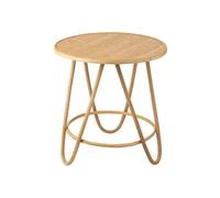 Table Basse en Rotin "Balia" 60cm Naturel