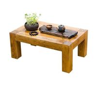 Table Basse en Tatami en Bois Massif D'orme Ancien, Table Basse Simple et Moderne, Bureau Spacieux et Pratique, Offrant Un Grand Espace, Adaptée Au Salon, Au Salon de Thé, Au Restaurant(80cm)