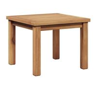 Table basse en teck - vidaXL - 45x45x36 cm - Marron - Bois de teck massif - Moderne - Utilisation extérieure