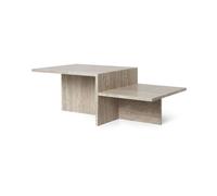 Table Basse en Travertin H35 Séparée