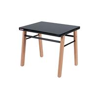 Table Basse Enfant Gabriel, Bicolore Noir et Naturel
