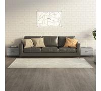 vidaXL Table basse avec pieds en métal Sonoma gris 50x50x40 cm817539 Gris G