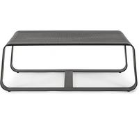 Table Basse Extérieure Merrigan Table Basse Antracite 105x38x62