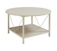 Table basse Filem Ø80x46 cm couleur sable