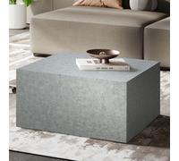 Table basse FineBuy Table de salon MONOBLOC aspect béton gris Table de salon Moderne