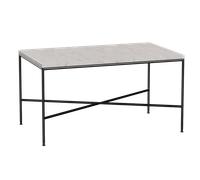 Table Basse Fritz Hansen Planner 75x45 cm Crème/ Noir