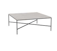 Table Basse Fritz Hansen Planner 80x80 cm Crème/ Noir