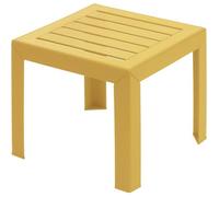 Table basse - GROSFILLEX - MIAMI - 40x40x39cm - Jaune indien