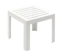 Table basse - GROSFILLEX - Miami - Blanc - 40x40 - Résine
