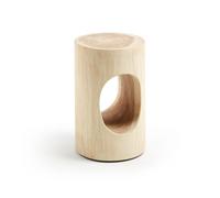 Table basse Halker en bois de mungur massif Ø 30 c