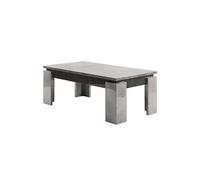 AltoBuy Table Basse Design Aspect béton ciré 2 Tons - Hampton