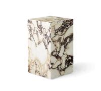 Table Basse Haute Plinth Calacatta Viola