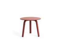 Table Basse HAY Bella Ø45 x H39 Rouge Carreau
