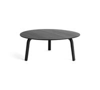 Table Basse HAY Bella Ø82 x H32 Chêne Noir à Base D'eau