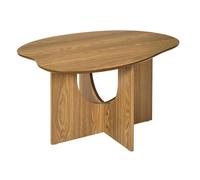 Home Deco Factory – Table basse Calypso – MDF, rangement intégré, 80x42x60 cm, marron