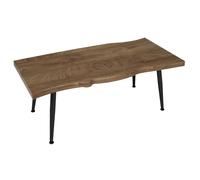 Table Basse - HOME DECO FACTORY - Forest - Bois - Noir et Marron