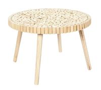 Table Basse - Home Deco Factory - Rondin - Naturelle - Marron