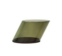 Table basse inclinable Vert bouteille/Verre