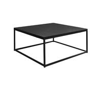 Table basse industrielle carrée métal