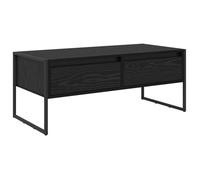 vidaXL Table basse Chêne noir 100 x 46 x 40 cm Bois d'ingénierie