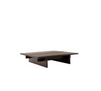 &Tradition Table basse Ita OS4 110x110 cm Dark stained oak