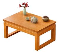 Table basse japonaise antique pour tatami, table basse en bois massif, table basse chinoise pour balcon, baie vitrée, thé zen chinois, méditation, autel