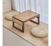 Table basse japonaise en bois, table rectangulaire multifonctionnelle, table basse moderne pour salon et salle à manger, parfaite pour la décoration du thé et de la chambre à coucher