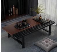 Table basse japonaise - Table de salle à manger multifonctionnelle pour chambre à coucher, salon, balcon - Table de camping compacte 70 x 50 cm