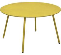 Table basse de jardin ronde acier cataphorèse - Rio - Ø 70 cm